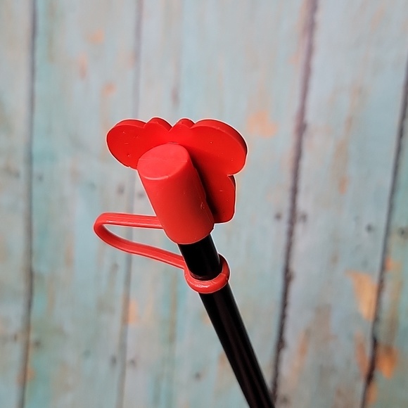 Minnie Mouse Cupcake Straw Topper - Picture 2 of 5